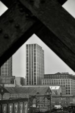 Manchester's mix of architecture, taken from NT Castlefield