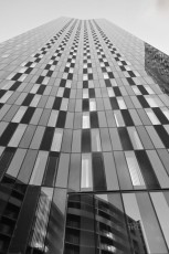 Looking up at Deansgate Square, Manchester