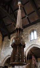 Cover for the baptismal font, Bradford Cathedral