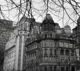 Selection of buildings, Peter Street, Manchester