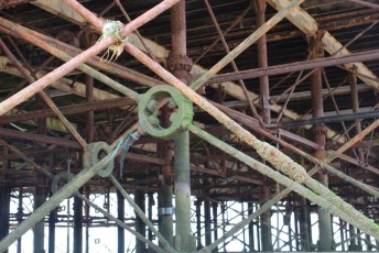 Underneath Central Pier, Blackpool