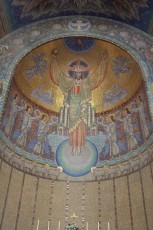 Mosaic interior, St John the Baptist, Rochdale