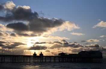 Blackpool sunset, Winter 2024