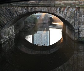 Sunset, Princes Bridge, Salford