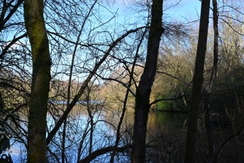 Boating lake, Heaton Park, Manchester