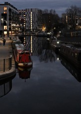 Rochdale Canal at twilight