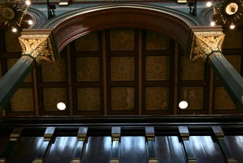 Ceiling of Prince's Road Synagogue, Toxteth, Liverpool