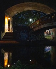 Dusk, Castlefield, Manchester