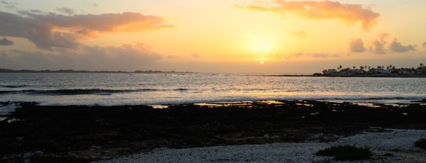 Sunrise in Corralejo, Fuerteventura