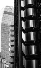 20 Fenchurch Street and the Lloyds Building, London