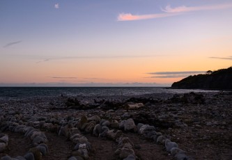 Sunset at Lyme Regis, Dorset